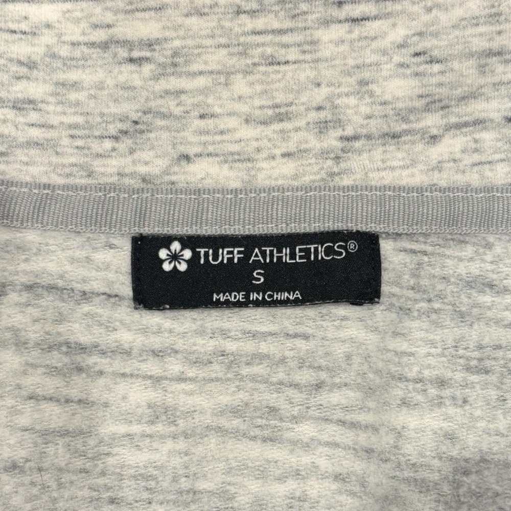 Tuff Athletics Gray Jacket ✨ Asymmetrical Zip Funnel‎ Neck Athleisure Women's S - Picture 4 of 6